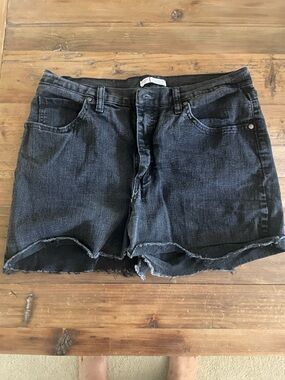Vintage Riders by Lee High Waist Black Women's Shorts